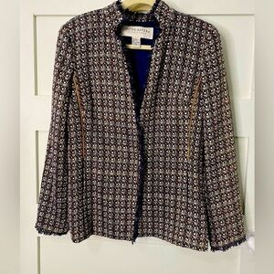 Doncaster Signature Collection Tweed Jacket Size 8.